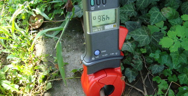 lakatfogós földelés ellenállás mérés